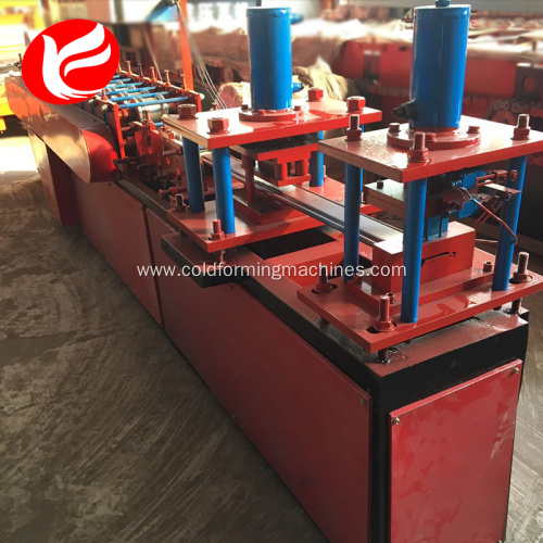 Steel rolling shutter door roll forming machine